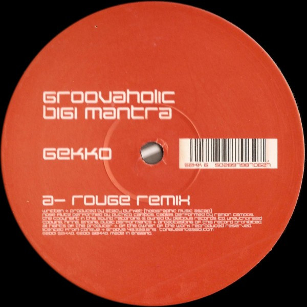 Groovaholic - Bigi Mantra | Gekko (GEKK 6) - main