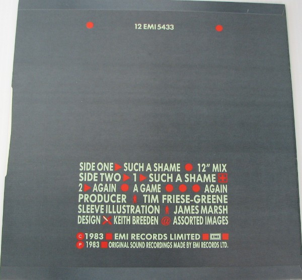 Talk Talk - Such A Shame | EMI (12EMI 5433) - 2