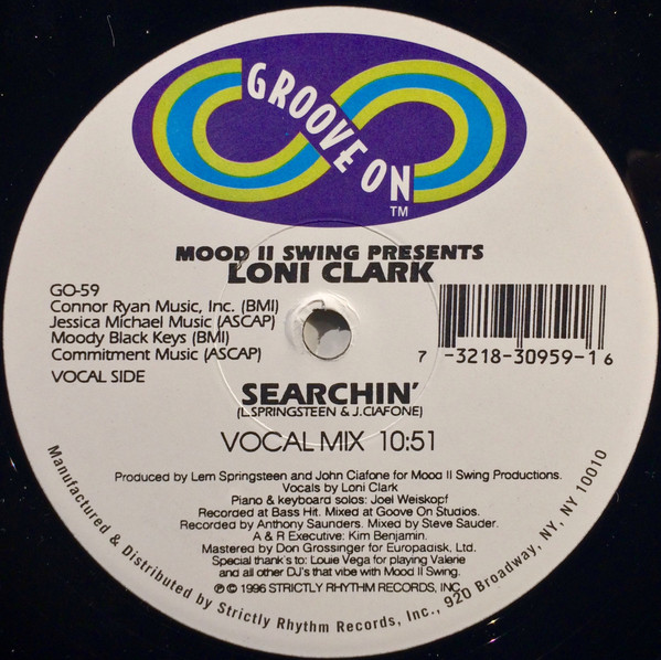 Mood II Swing Presents Loni Clark - Searchin' | Groove On (GO-59) - 2