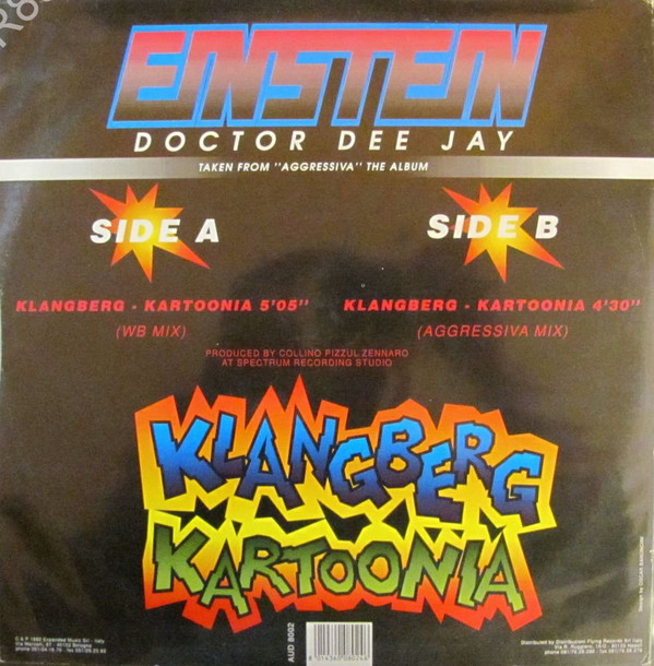 Einstein Doctor Dee Jay - Klangberg Kartoonia | Audiodrome (AUD 8002) - 2 Einstein Doctor Dee Jay - Klangberg Kartoonia | Audiodrome (AUD 8002) - 2