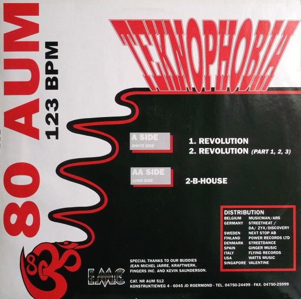 Teknophobia - Revolution | 80 Aum Records (AUM 512) - 2 Teknophobia - Revolution | 80 Aum Records (AUM 512) - 2