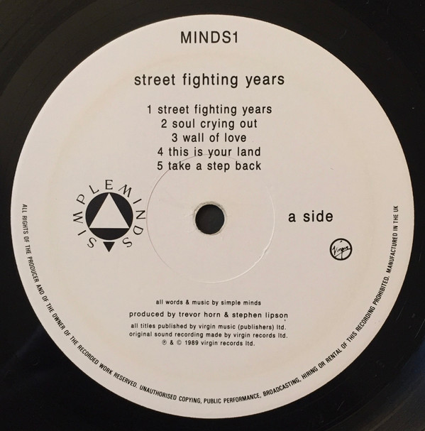 Street Fighting Years