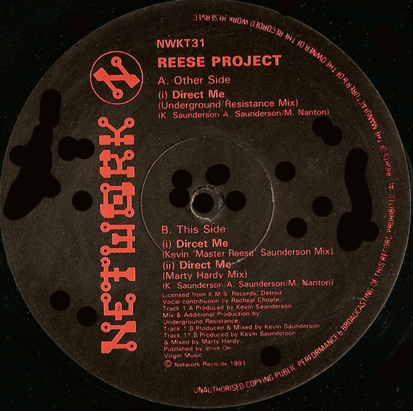 The Reese Project - Direct Me Edition 1 | Network Records (NWKT31) - 3