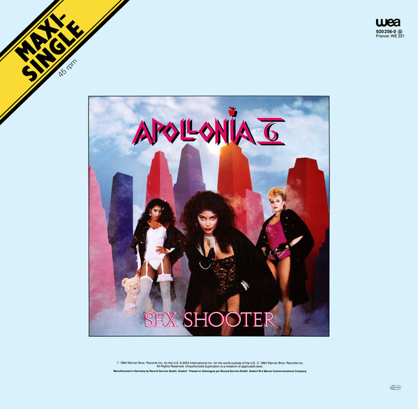 Apollonia 6 - Sex Shooter | Warner Bros. Records (920 256-0)