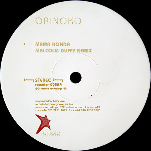 Orinoko - Mama Konda | Remote Recordings (8) - 3