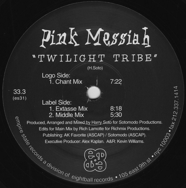 Pink Messiah - Twilight Tribe | Empire State Records (es31) - 4
