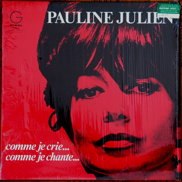 Pauline Julien - Comme Je Crie... Comme Je Chante... | Gamma (GS125) - main