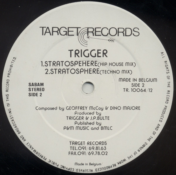 Trigger - Stratosphere | Target Records (TR. 10064/12) - 4 Trigger - Stratosphere | Target Records (TR. 10064/12) - 4