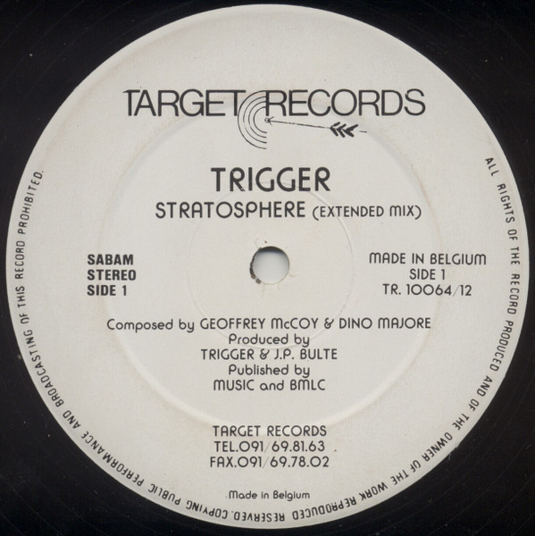 Trigger - Stratosphere | Target Records (TR. 10064/12) - 3 Trigger - Stratosphere | Target Records (TR. 10064/12) - 3
