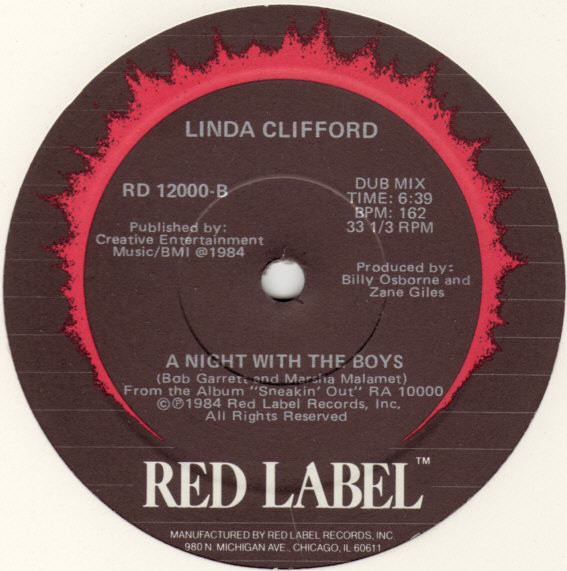 Linda Clifford - A Night With The Boys | Red Label (RD 12000) - 2