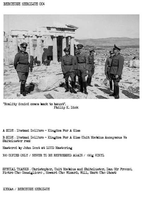 L'estasi Dell'oro - Kingdom For A Kiss | Berceuse Heroique (BH 004) - main L'estasi Dell'oro - Kingdom For A Kiss | Berceuse Heroique (BH 004) - main