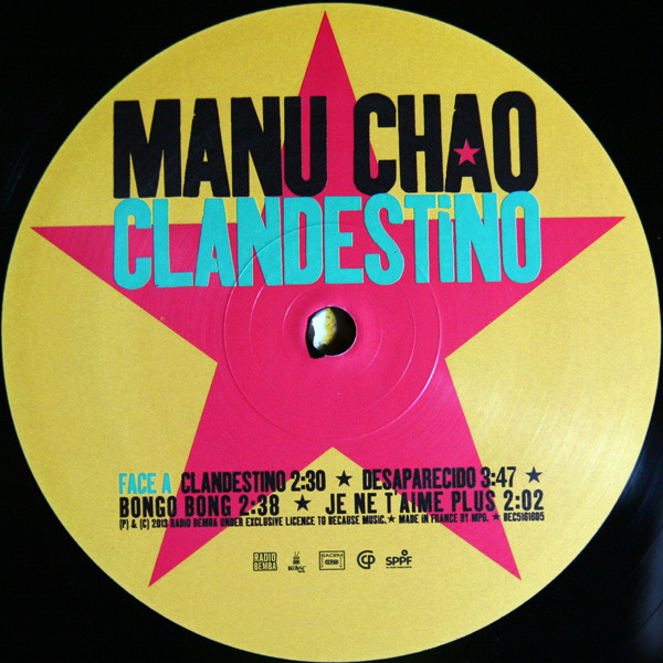 Manu Chao - Clandestino | Because Music (BEC5161605) - 4 Manu Chao - Clandestino | Because Music (BEC5161605) - 4