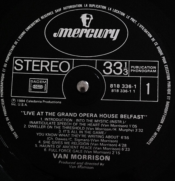 Live At The Grand Opera House Belfast