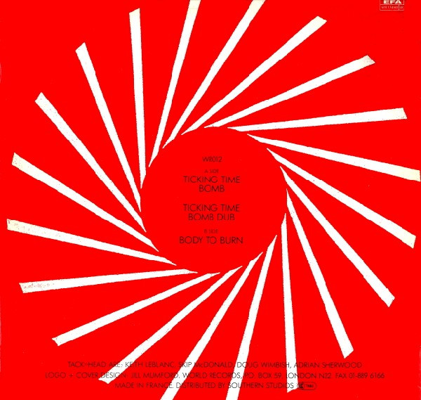 Tackhead - Ticking Time Bomb | World Records (WR012) - 2 Tackhead - Ticking Time Bomb | World Records (WR012) - 2