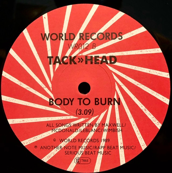 Tackhead - Ticking Time Bomb | World Records (WR012) - 4 Tackhead - Ticking Time Bomb | World Records (WR012) - 4