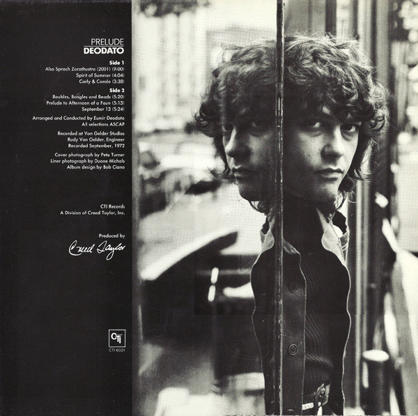 Eumir Deodato - Prelude | CTI Records (CTI 6021) - 3 Eumir Deodato - Prelude | CTI Records (CTI 6021) - 3