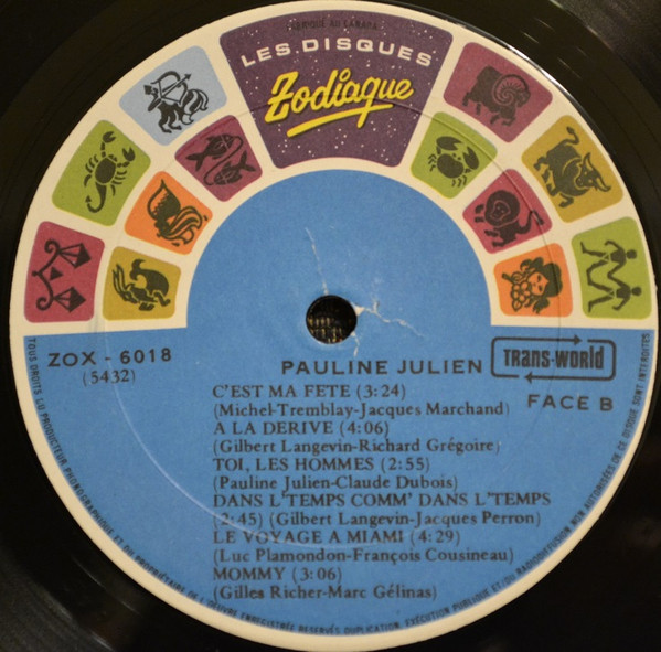 Pauline Julien - Licence Complète | Les Disques Zodiaque (ZOX 6018) - 4 Pauline Julien - Licence Complète | Les Disques Zodiaque (ZOX 6018) - 4