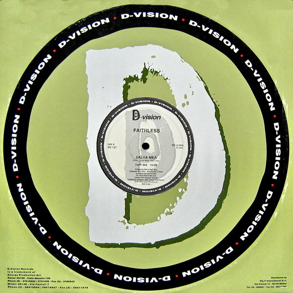 Faithless - Salva Mea | D:vision Records (DV 121) - 4