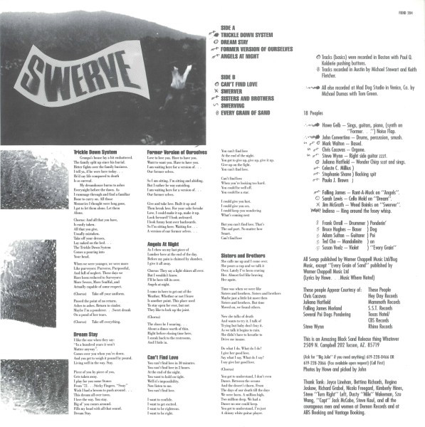 Giant Sand - Swerve | Demon Records (FIEND 204) - 3 Giant Sand - Swerve | Demon Records (FIEND 204) - 3