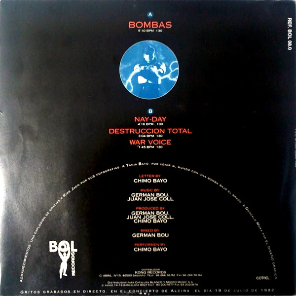Chimo Bayo - Bombas | Bol Records (BOL.08.0) - 2 Chimo Bayo - Bombas | Bol Records (BOL.08.0) - 2