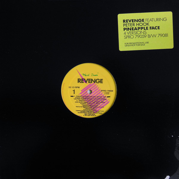 Revenge - Pineapple Face | Capitol Records (SPRO-79059) - main