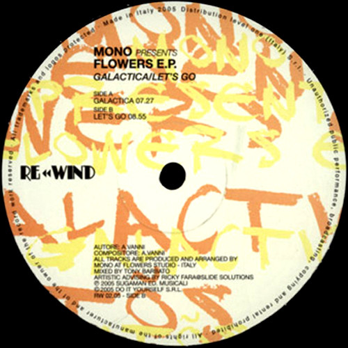 Mono - Flowers E.P. | Re««Wind (RW 02.05) - main