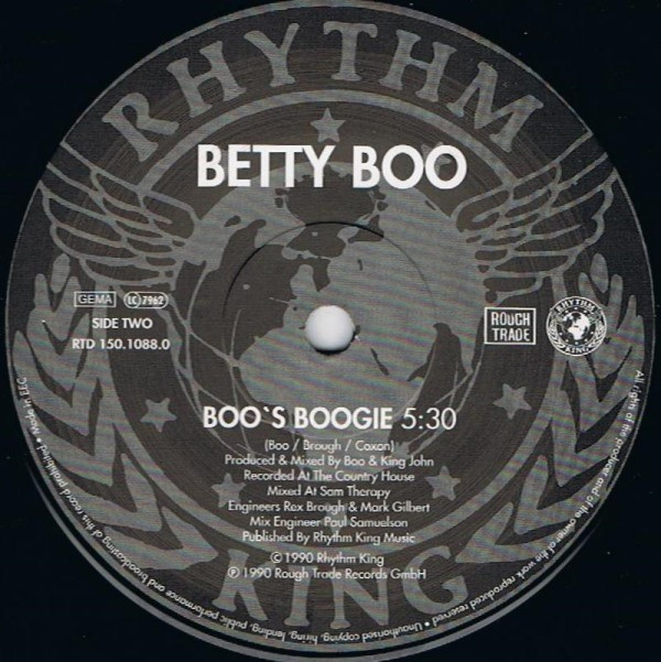 Betty Boo - Where Are You Baby? | Rhythm King (RTD 150.1088.0) - 4