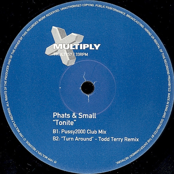Phats & Small - Tonite | Multiply Records (TMULTY57) - 4 Phats & Small - Tonite | Multiply Records (TMULTY57) - 4