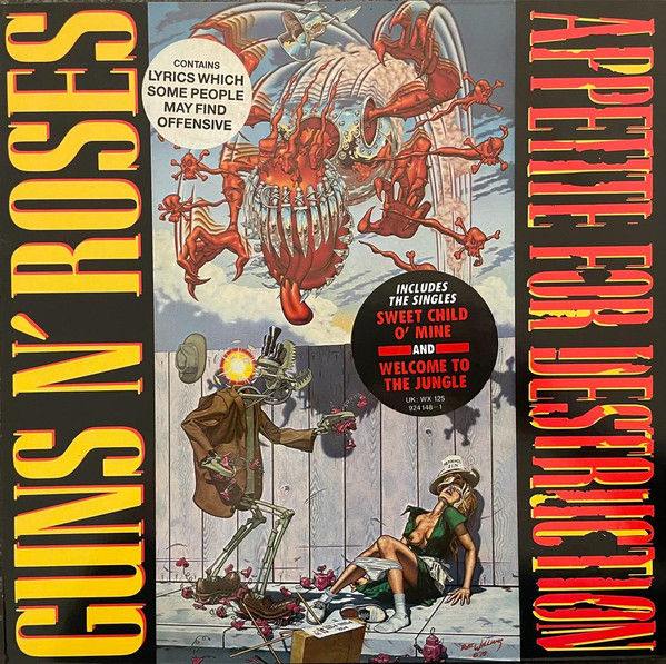 Guns N' Roses - Appetite For Destruction | Geffen Records (WX 125) - 10