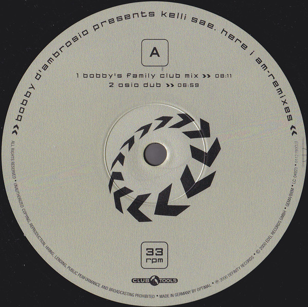 Bobby D'Ambrosio - Here I Am | Club Tools (0112190CLU)