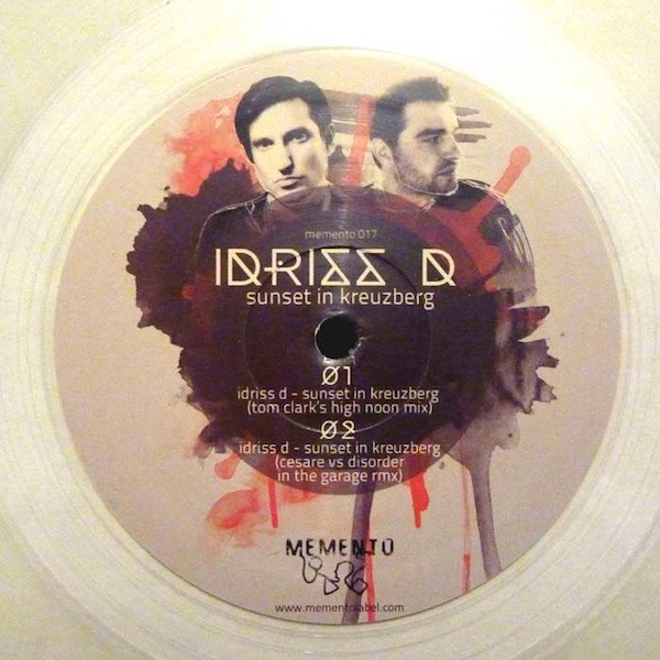 Idriss D - Sunset In Kreuzberg | Memento Records (memento 017) - 2 Idriss D - Sunset In Kreuzberg | Memento Records (memento 017) - 2