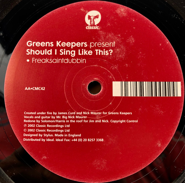 Greens Keepers - Should I Sing Like This | Classic (CMC42) - 3