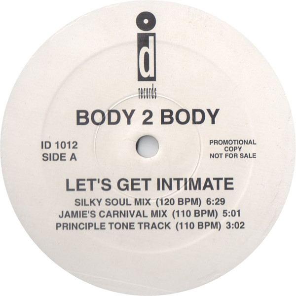 Body 2 Body Featuring Donell Rush & Chantay Savage - Let's Get Intimate | ID Records (ID 1012) - main