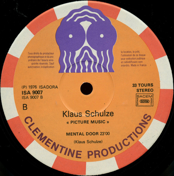 Klaus Schulze - Picture Music | Isadora (ISA 9007) - 6 Klaus Schulze - Picture Music | Isadora (ISA 9007) - 6