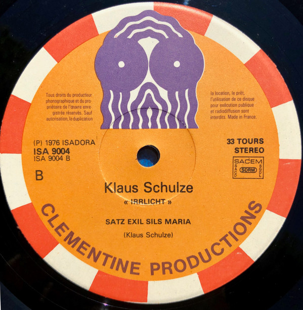 Klaus Schulze - Irrlicht | Isadora (ISA 9004) - 4 Klaus Schulze - Irrlicht | Isadora (ISA 9004) - 4