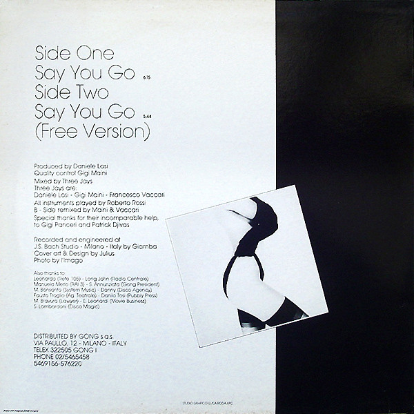 Scoop - Say You Go | The White Dog (WDR 0002) - 2