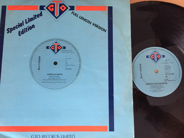 Billy Ocean - American Hearts | GTO (GT 12 244) - 4
