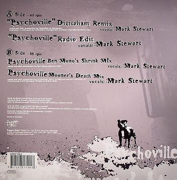 Martin Peter Featuring Mark Stewart - Psychoville | Angora Steel (ANGST 006-6) - 3 Martin Peter Featuring Mark Stewart - Psychoville | Angora Steel (ANGST 006-6) - 3