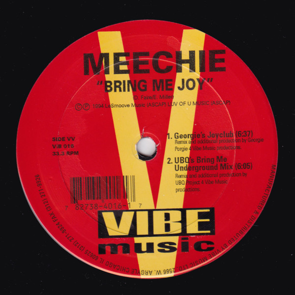 Meechie - Bring Me Joy | Vibe Music (VIB 016) - 4 Meechie - Bring Me Joy | Vibe Music (VIB 016) - 4