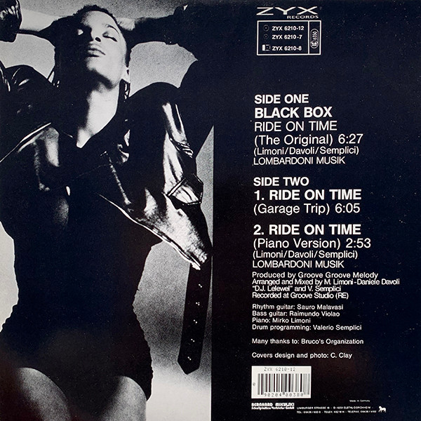Black Box - Ride On Time | ZYX Records (ZYX 6210-12) - 2 Black Box - Ride On Time | ZYX Records (ZYX 6210-12) - 2