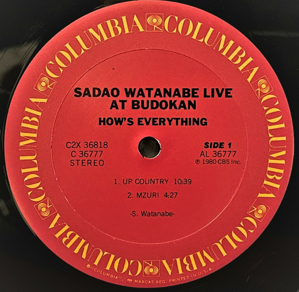 How's Everything - Sadao Watanabe Live At Budokan