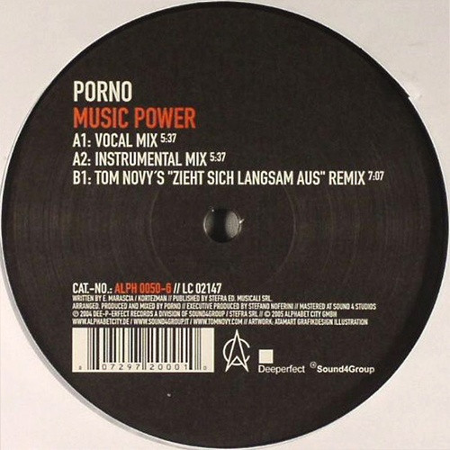 Porno - Music Power | Alphabet City (ALPH 0050-6) - main Porno - Music Power | Alphabet City (ALPH 0050-6) - main
