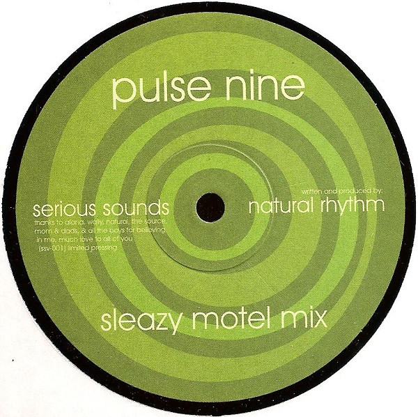 Natural Rhythm - Pulse Nine | Serious Sounds (SSV-001) - 4