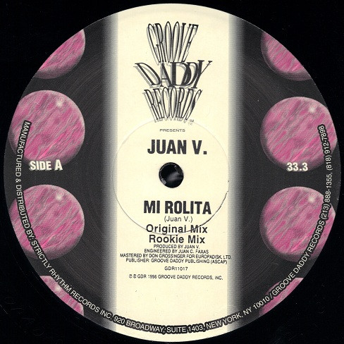 Juan V. - Mi Rolita Remixes | Groove Daddy Records (GDR11017)