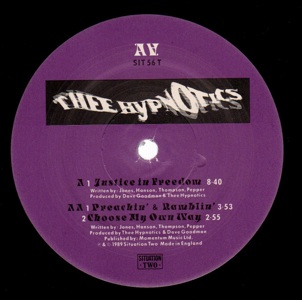 Thee Hypnotics - Justice In Freedom | Situation Two (SIT 56 T) - 4 Thee Hypnotics - Justice In Freedom | Situation Two (SIT 56 T) - 4