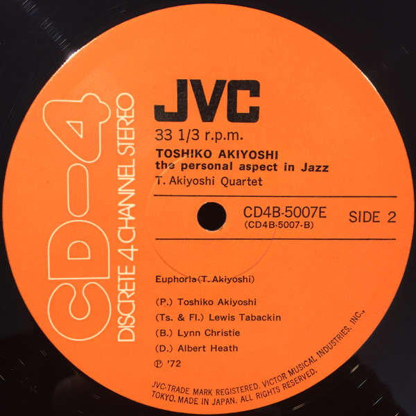 The Personal Aspect In Jazz
