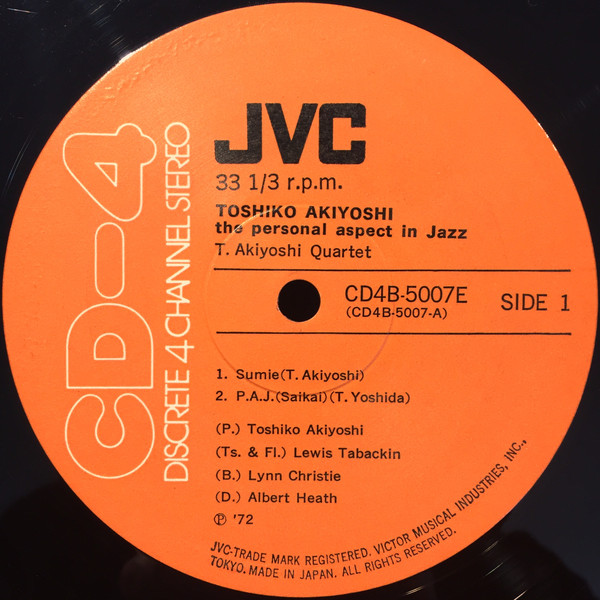 The Personal Aspect In Jazz