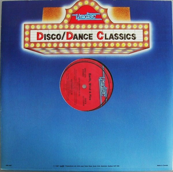Earth, Wind & Fire - Fantasy / Sun Goddess / Let's Groove / September | Unidisc (SPEC 1275) - 4 Earth, Wind & Fire - Fantasy / Sun Goddess / Let's Groove / September | Unidisc (SPEC 1275) - 4
