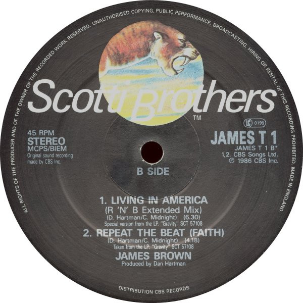 James Brown - How Do You Stop | Scotti Bros. Records (JAMES T 1) - 4