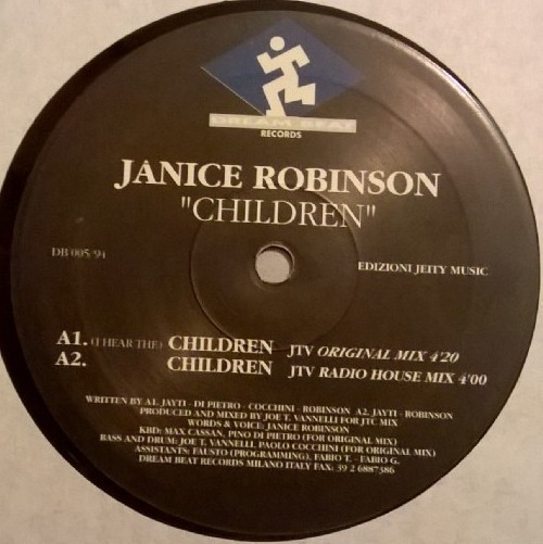 Janice Robinson - Children | Dream Beat (DB 005/94 Record 1) - 3 Janice Robinson - Children | Dream Beat (DB 005/94 Record 1) - 3